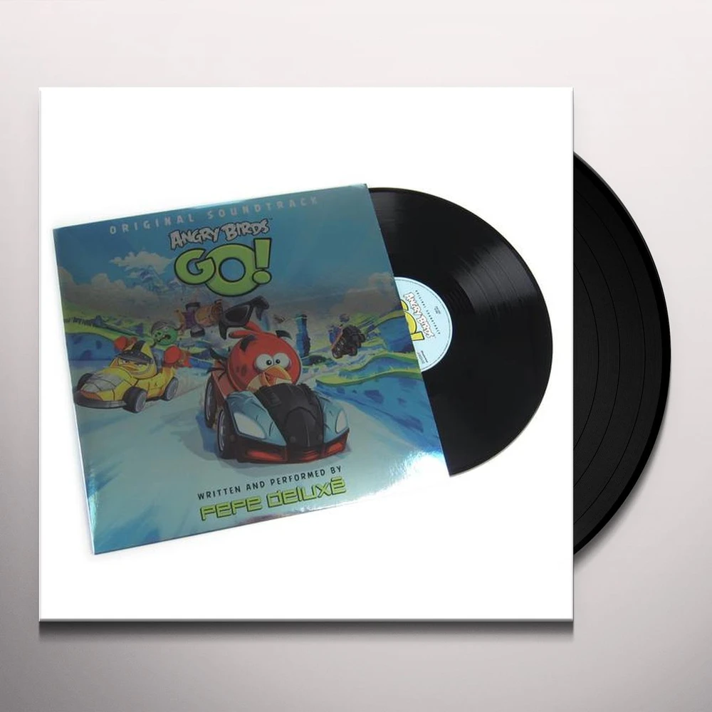 Pepe Deluxé ANGRY BIRDS GO / Original Soundtrack Vinyl Record