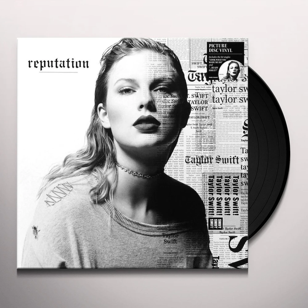 Taylor Swift reputation (2 LP)(Picture Disc) Vinyl Record
