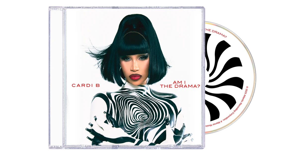 【未開封・限定版】Cardi B AM I THE DRAMA? 2枚セット Cardi B AM I THE DRAMA? Magnet (Alternate Cover #4 Signed CD)