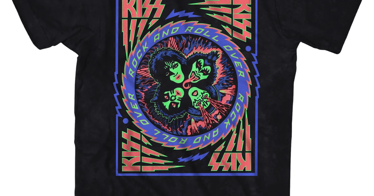 KISS T-Shirt | Rock And Roll Over Album Cover KISS T-Shirt