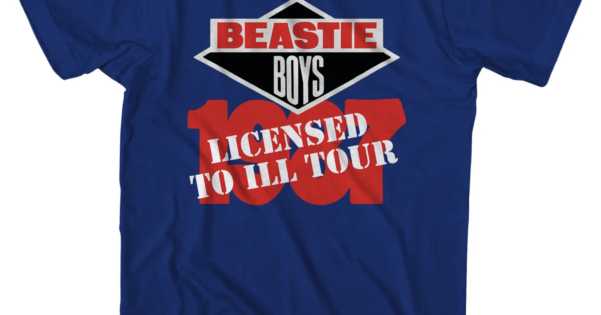 BEASTIE BOYS LICENSED TO ILL TOUR Tシャツ TO BEASTIE LICENSED BOYS TOUR ILL Tシャツ