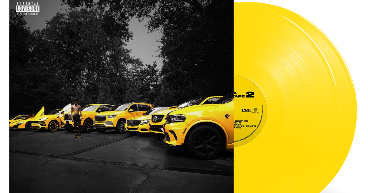 Key Glock Yellow Tape 2 Vinyl