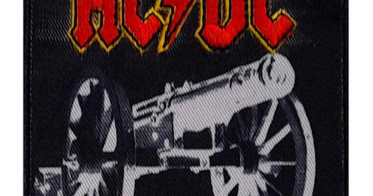 AC/DC Patches - Iron On - Canon Woven Logo