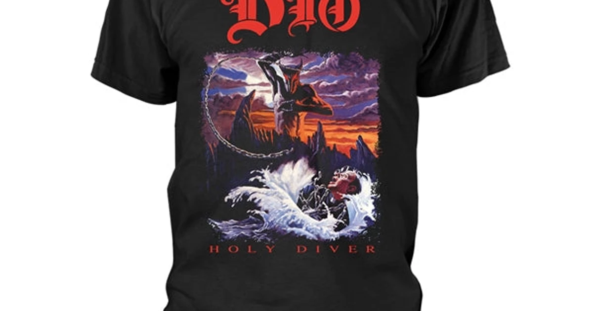 USA製 ハードロック 半袖 ミュージックTシャツ ディオ DIO Tシャツ