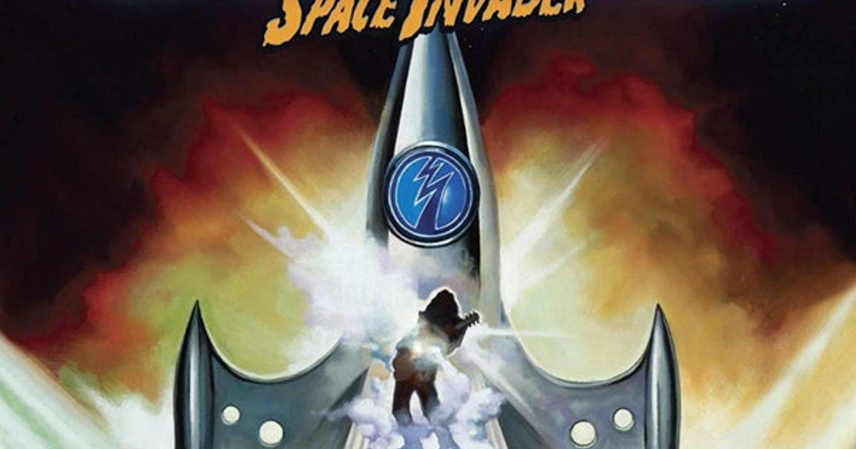 Ace Frehley LP - Space Invader (Clear/Cobalt Vinyl)