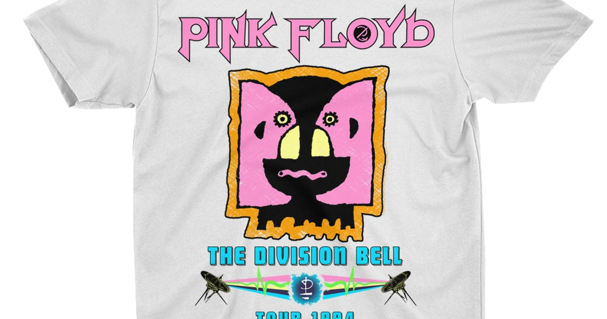 Pink Floyd T-Shirt | Division Bell 1994 Tour Design (Merchbar
