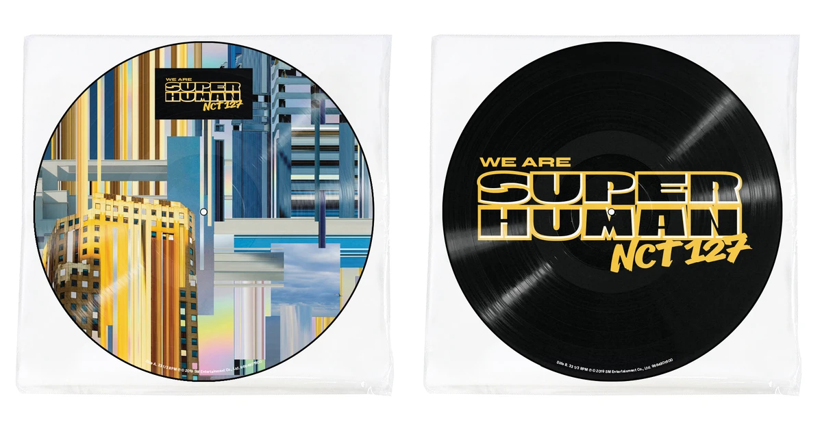 4TH MINI ALBUM NCT #127 WE ARE SUPERHUMAN Vinyl Record