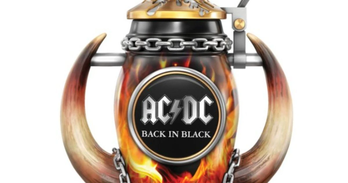 AC/DC Red Hot Rock Tribute Stein