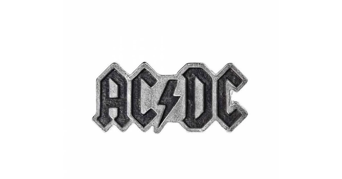 AC/DC Logo Pin Badge