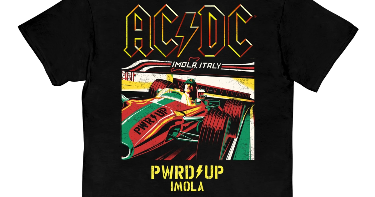 AC/DC Imola PWR UP T-Shirt - Online Exclusive!