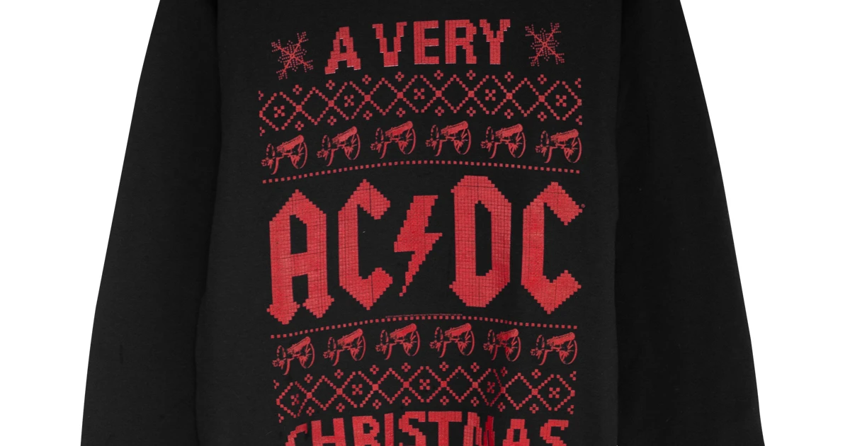 A Very AC/DC Christmas Sweatshirt