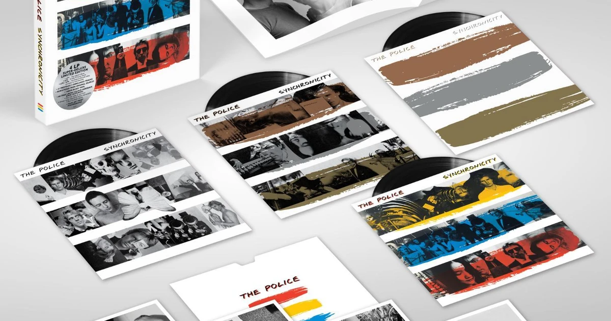 The Police Synchronicity 40 - Super Deluxe 4 LP Box Set (Vinyl)