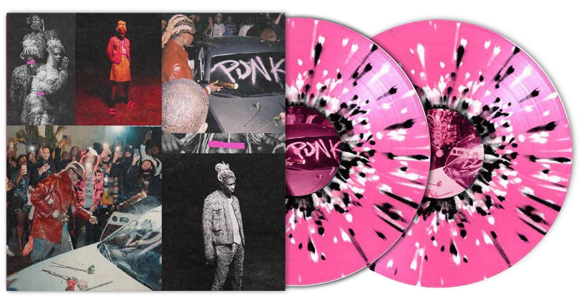 Young Thug PUNK Vinyl - Alternate Cover, Pink w/Black & White