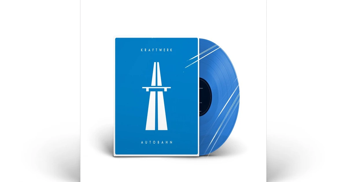 Kraftwerk Autobahn (Transparent Blue Vinyl) Vinyl [LP]