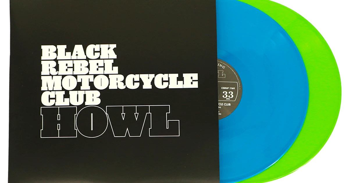 Black Rebel Motorcycle Club Howl 2LP Blue/Green Vinyl