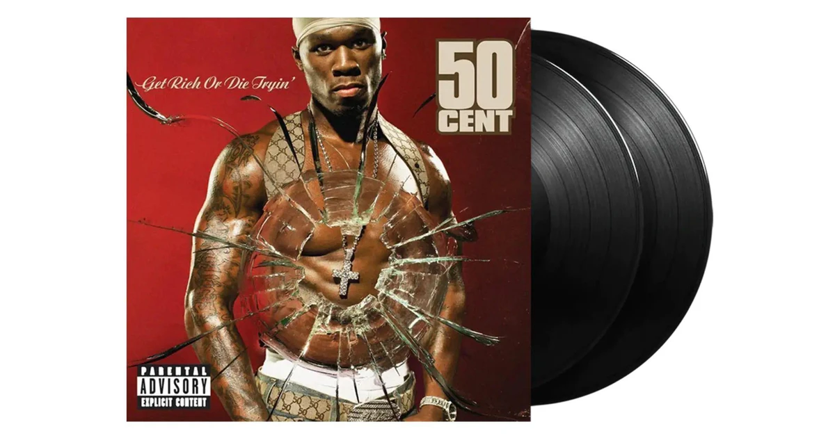 50 Cent Get Rich Or Die Tryin (2LP) [Explicit Content] Vinyl Record