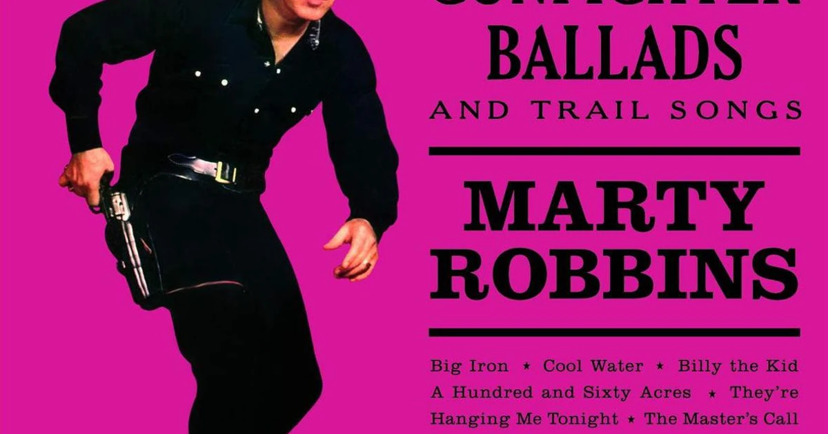 英LP Robbins モノ Gunfighter Marty Ballads