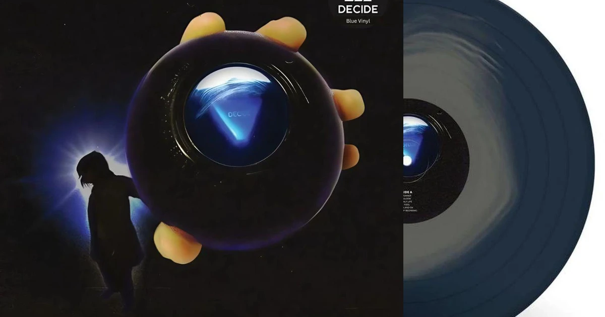 Djo Decide (Blue Swirl) Vinyl Record
