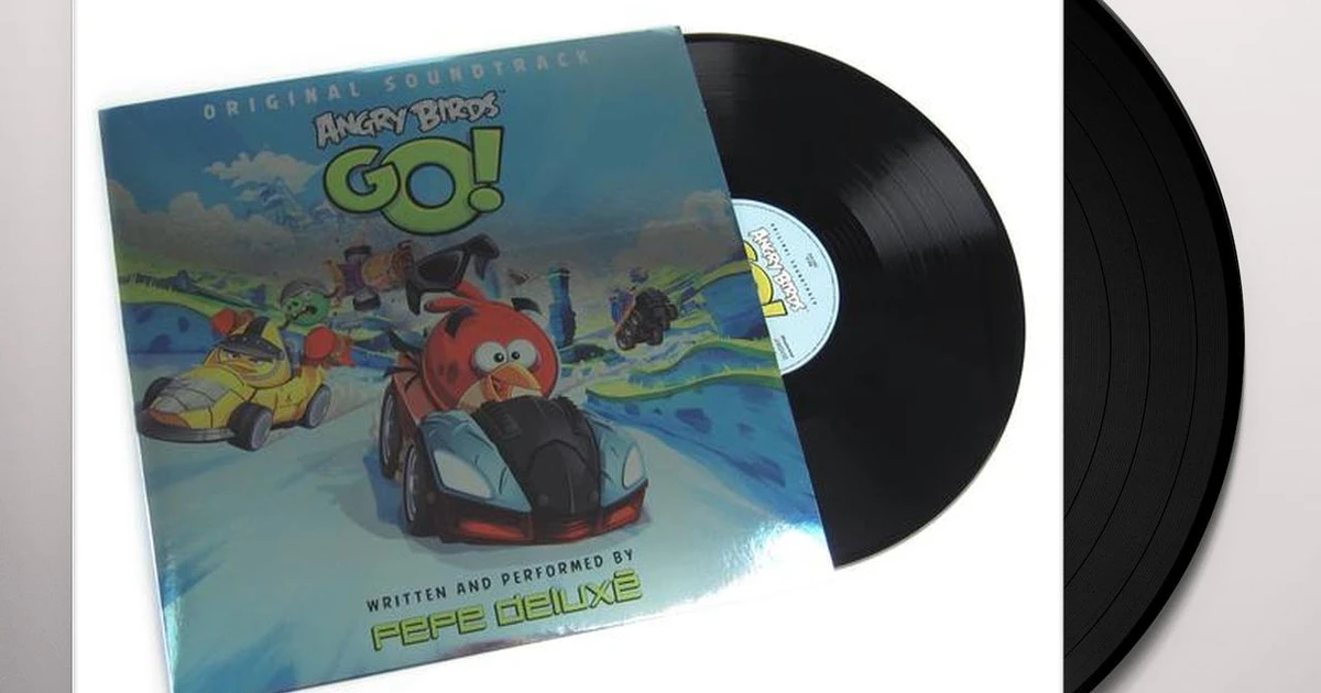Pepe Deluxé ANGRY BIRDS GO / Original Soundtrack Vinyl Record