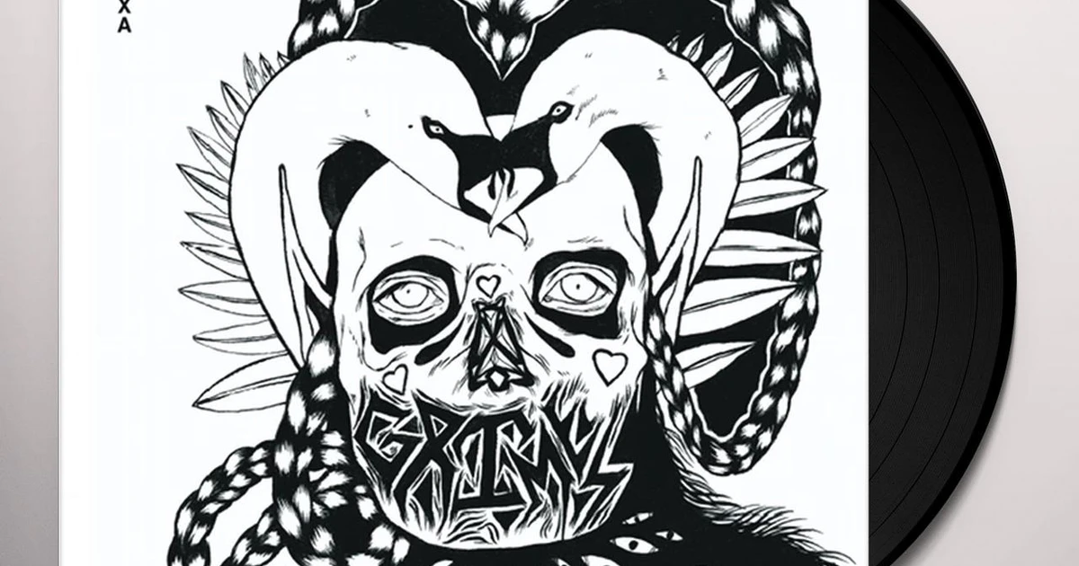 Grimes Halfaxa Vinyl Record