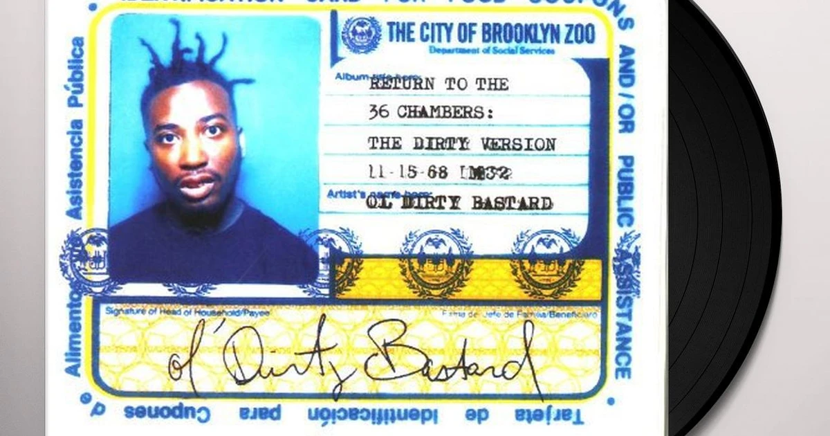 Ol' Dirty Bastard RETURN TO THE 36 CHAMBERS (DIRTY VERSION) Vinyl