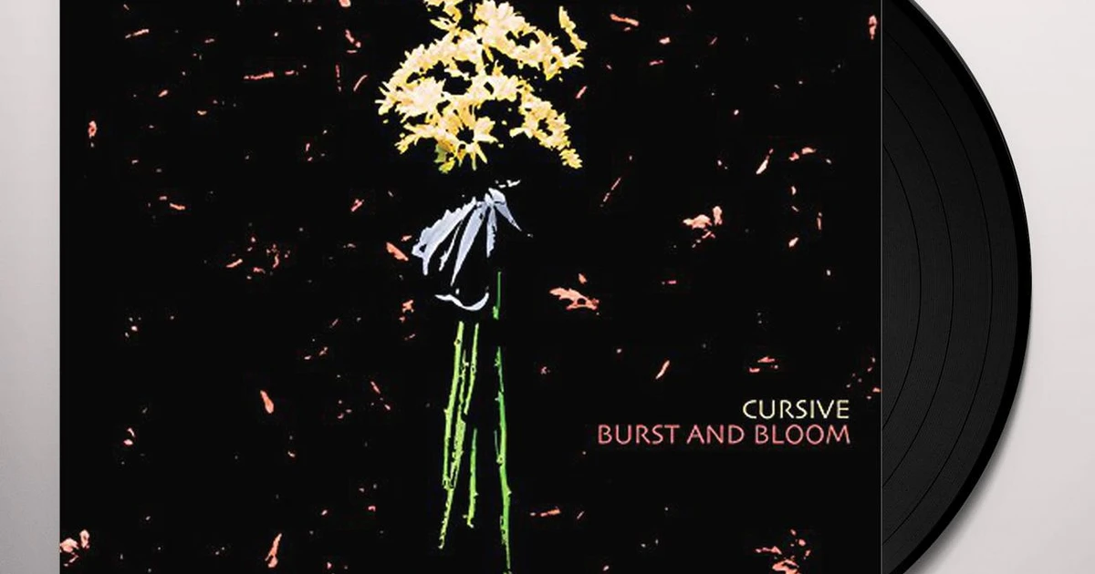 Cursive Burst and Bloom Vinyl Record