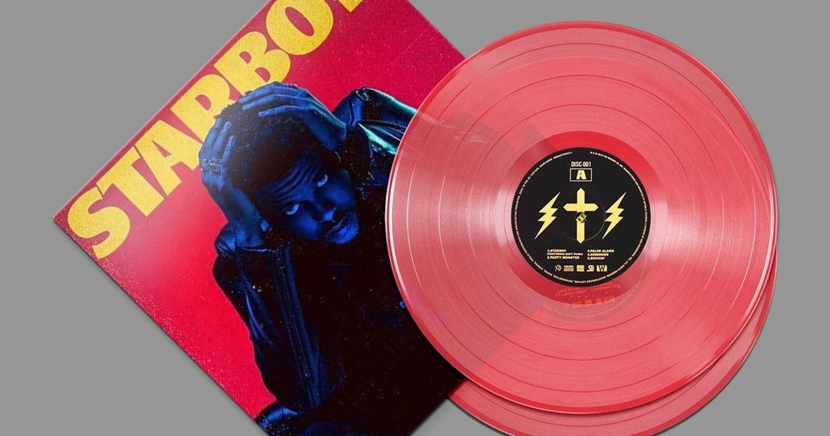The Weeknd Starboy (2LP/Explicit Content/Translucent Red/Limited