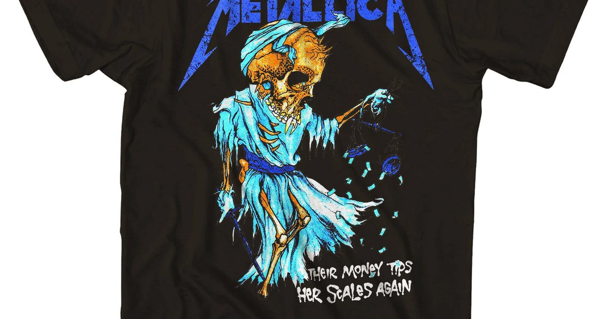 Metallica T-Shirt | And Justice For All Doris T-Shirt