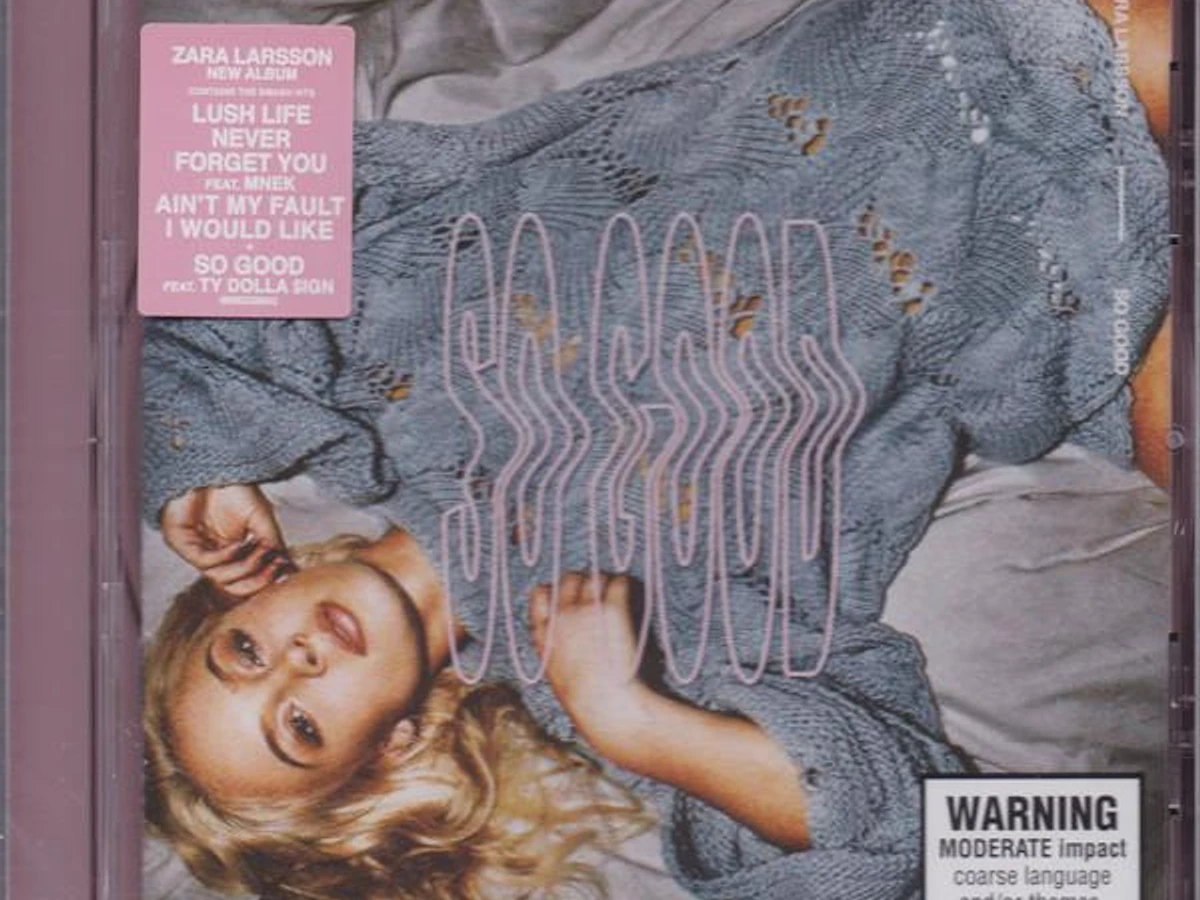 GOOD CD ザララーソン直筆サイン入り Zara SO Larsson