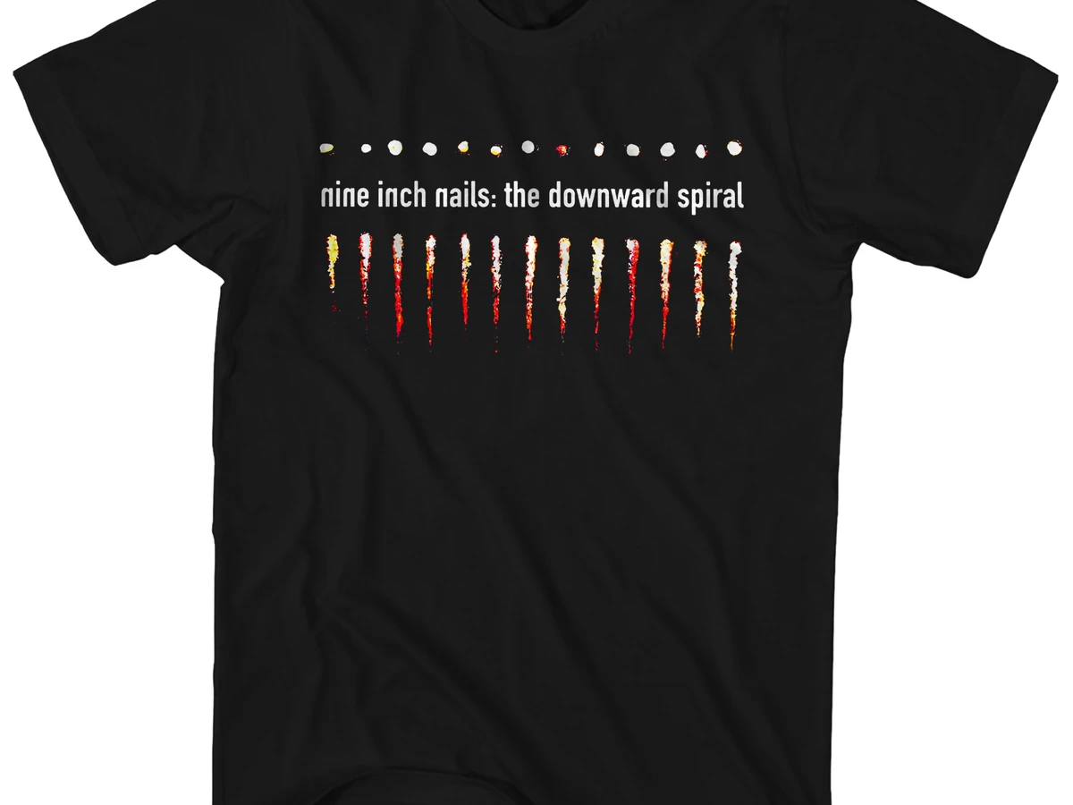 Spiral Inch Tシャツ Nails The Downward Nine