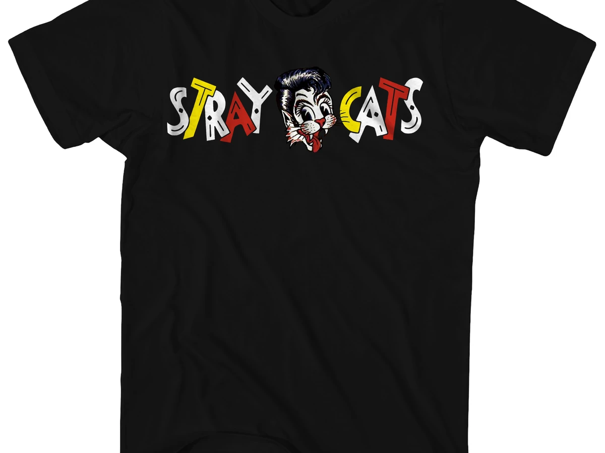 Stray Cats T-Shirt | Official Logo Stray Cats Shirt