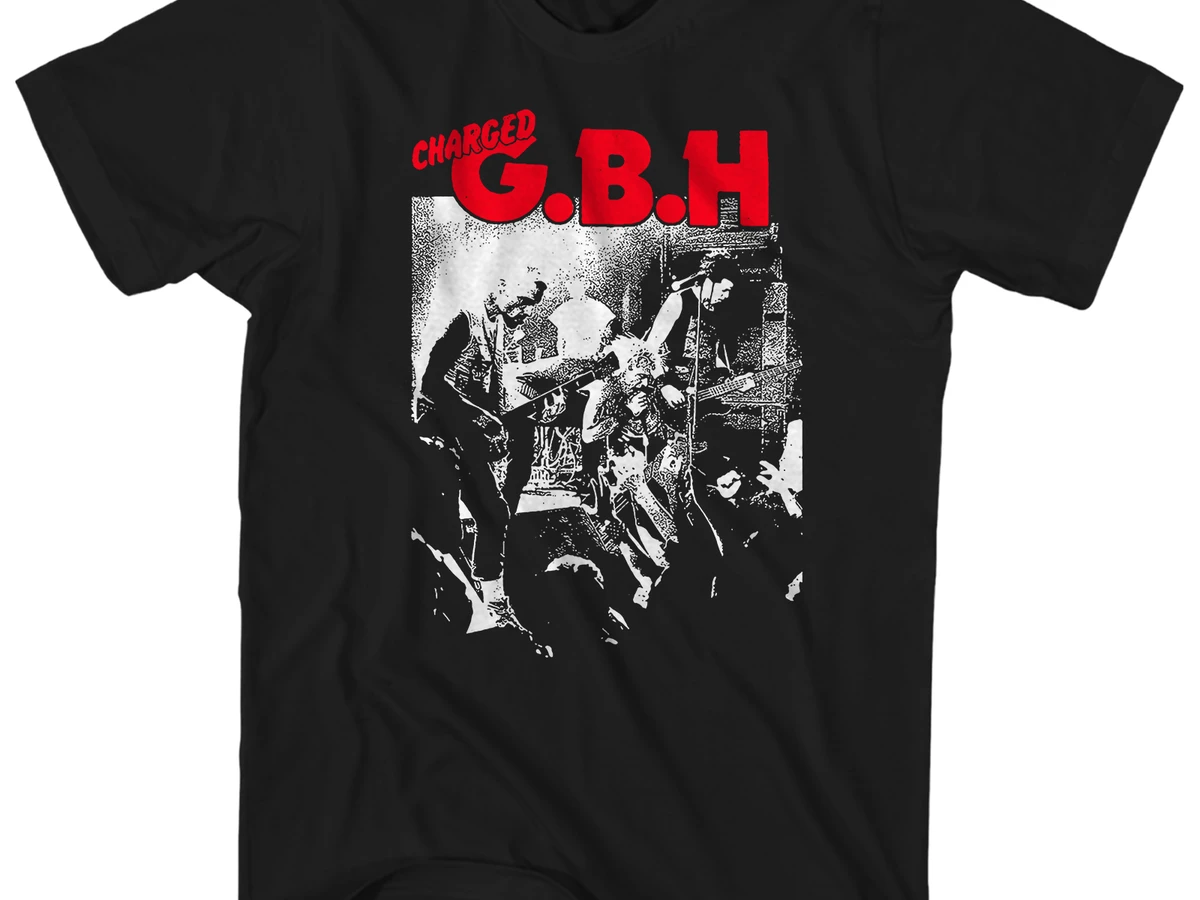 ©1999年 GBH バンド Tシャツ Sサイズ 黒 G.B.H. T-Shirt | Live Concert G.B.H. Shirt