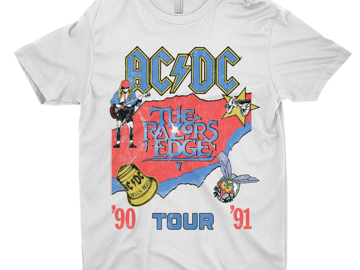 AC/DC T-Shirt | The Razors Edge Tour 90-91 Shirt
