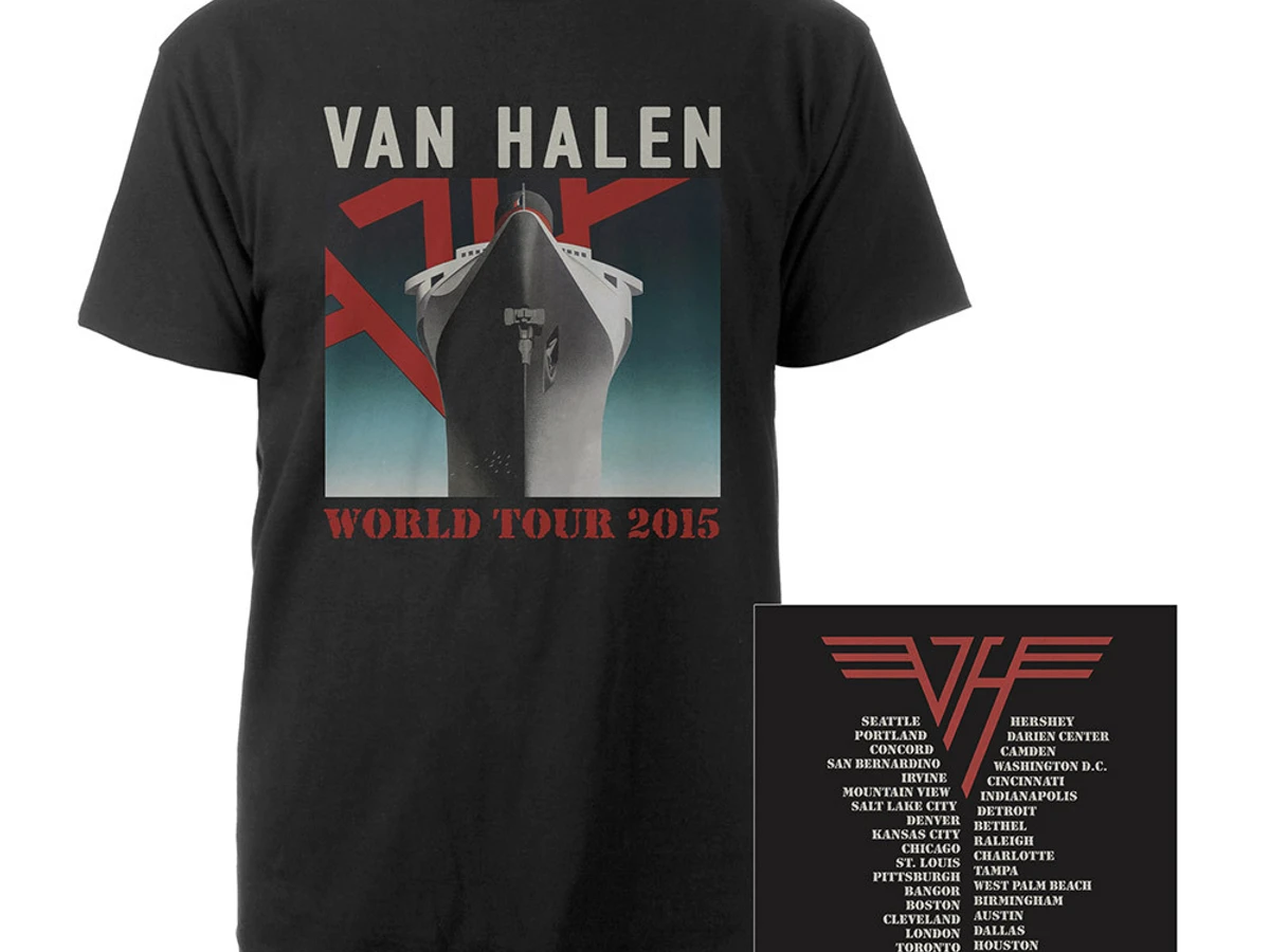 Van Halen World Tour Ship Tee