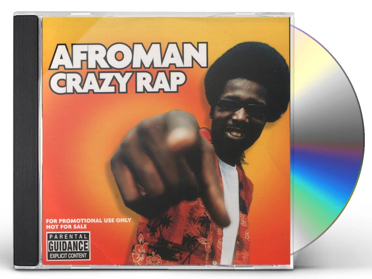 Afroman CRAZY RAP CD