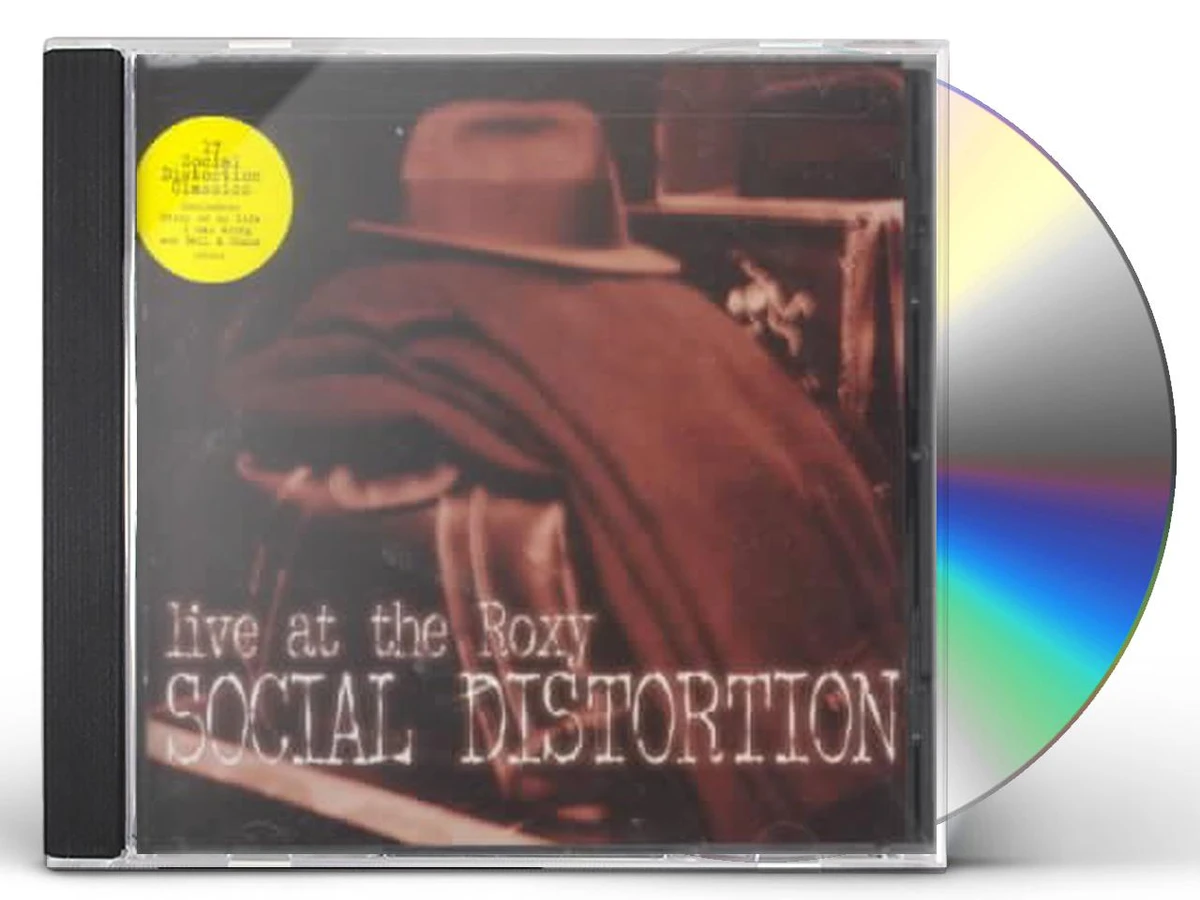 Social Distortion LIVE AT THE ROXY CD
