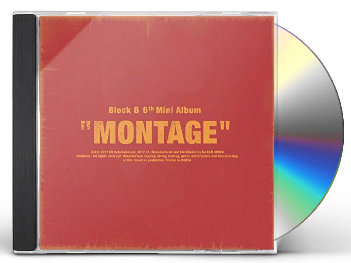 Block B MONTAGE CD