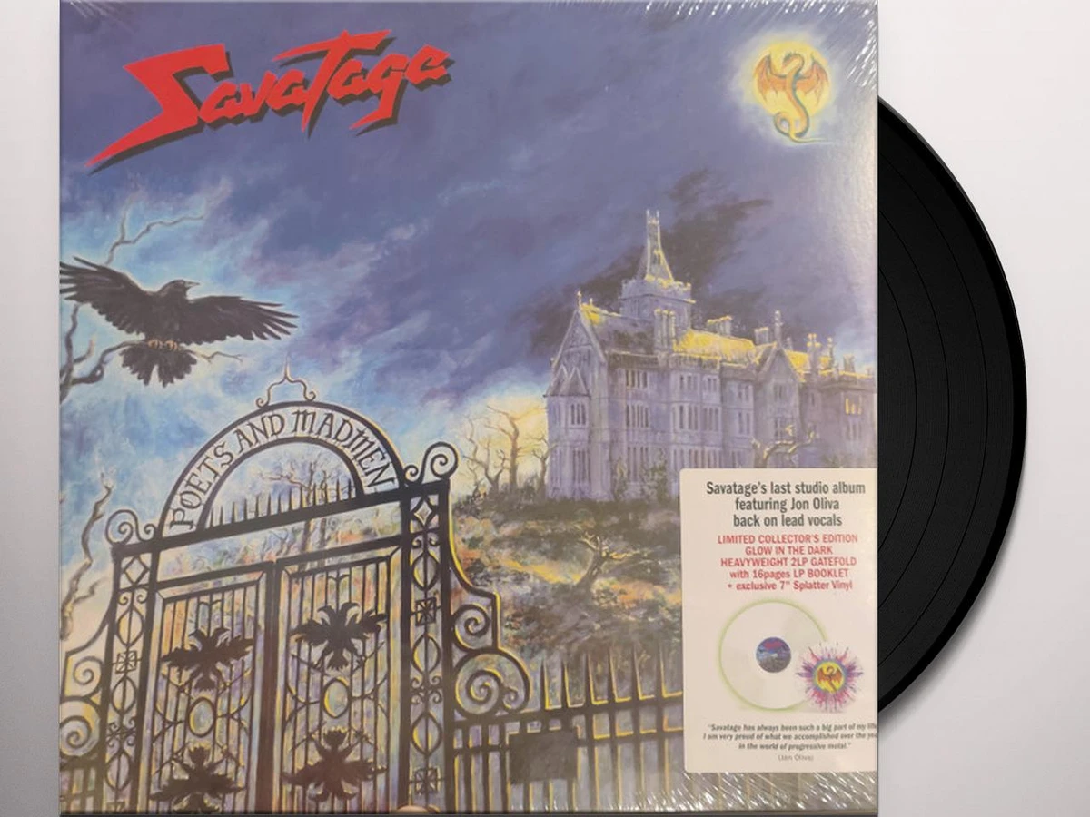 Savatage Poets & Madmen Vinyl Record