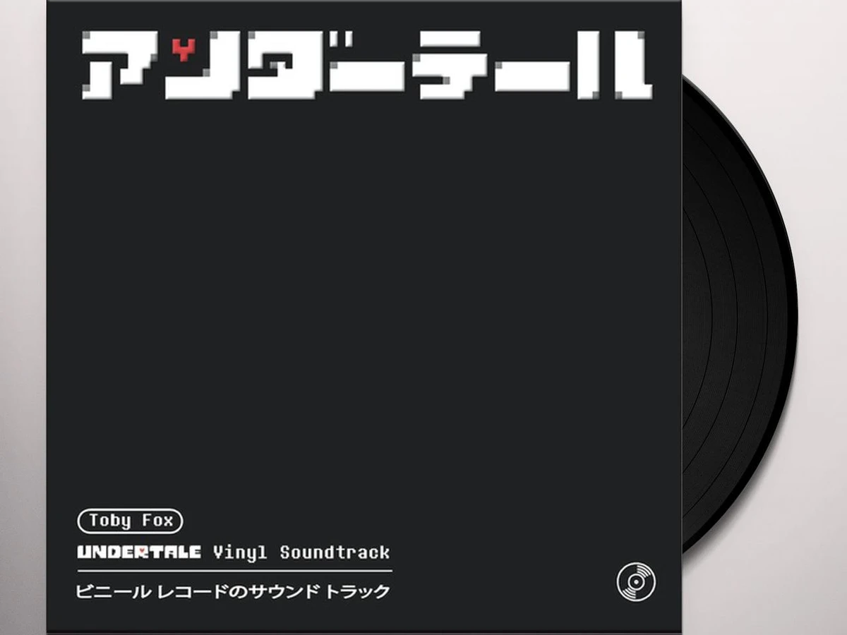 Toby Fox UNDERTALE: JAPAN EDITION / Original Soundtrack Vinyl Record