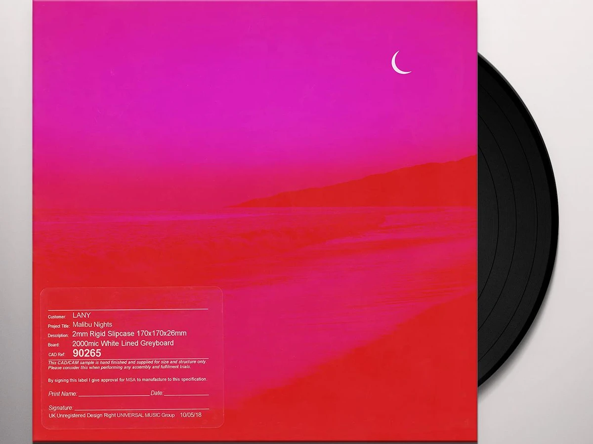 LANY Malibu Nights Vinyl Record