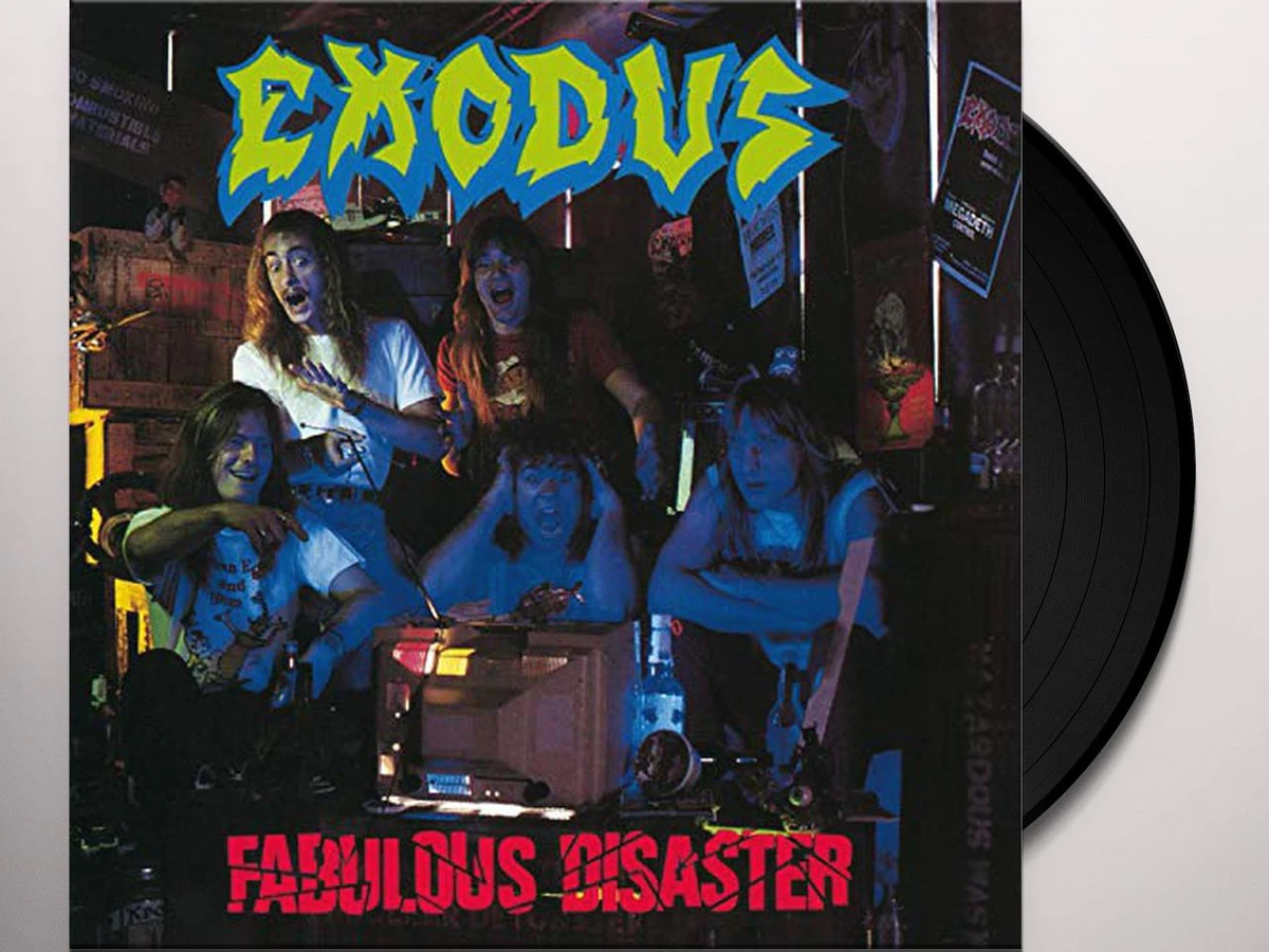 Exodus Fabulous Disaster Vinyl Record