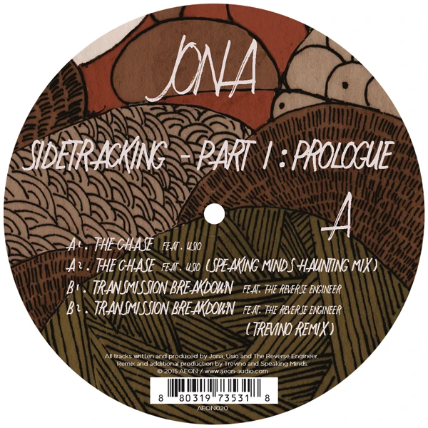 Jona SIDETRACKING - PART 1: PROLOGUE Vinyl Record