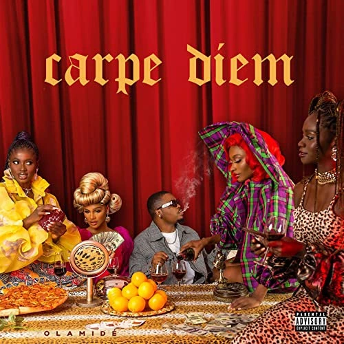 Olamide CARPE DIEM (APPLE + CANARY YELLOW HALF/HALF VINYL) Vinyl Record