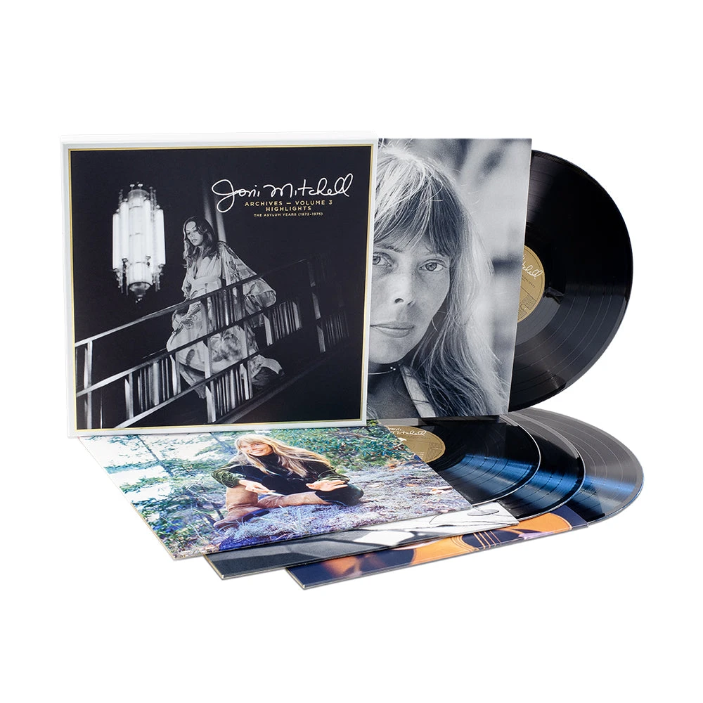 Joni Mitchell Archives, Vol. 3: The Asylum Years (1972-1975) 4LP (Vinyl)