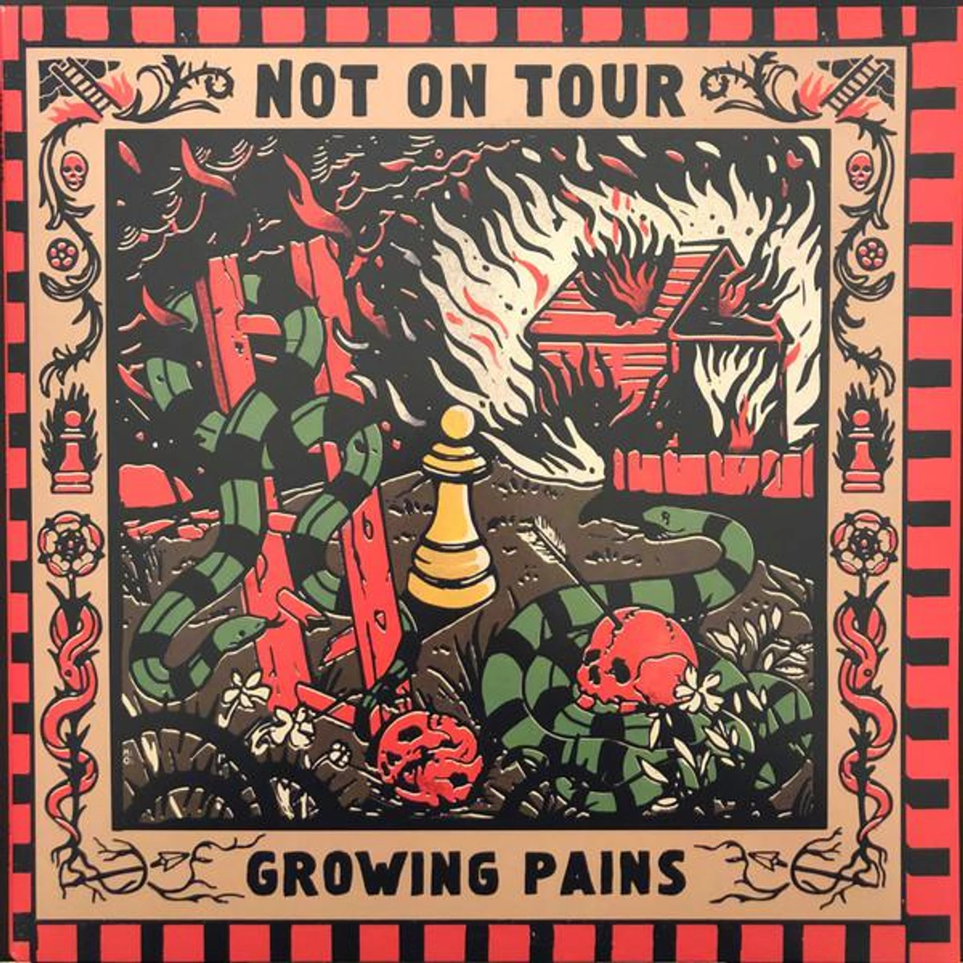 Not On Tour Growing Pains Vinyl Record