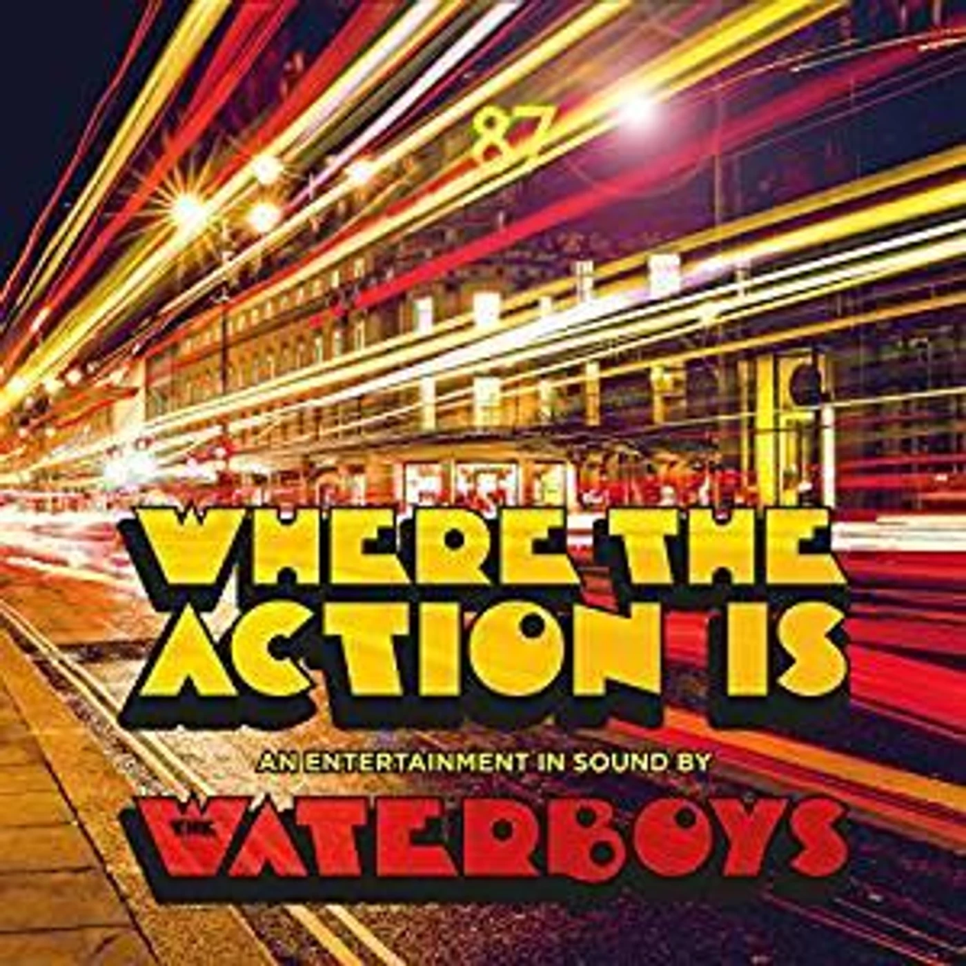 The Waterboys WHERE THE ACTION IS CD