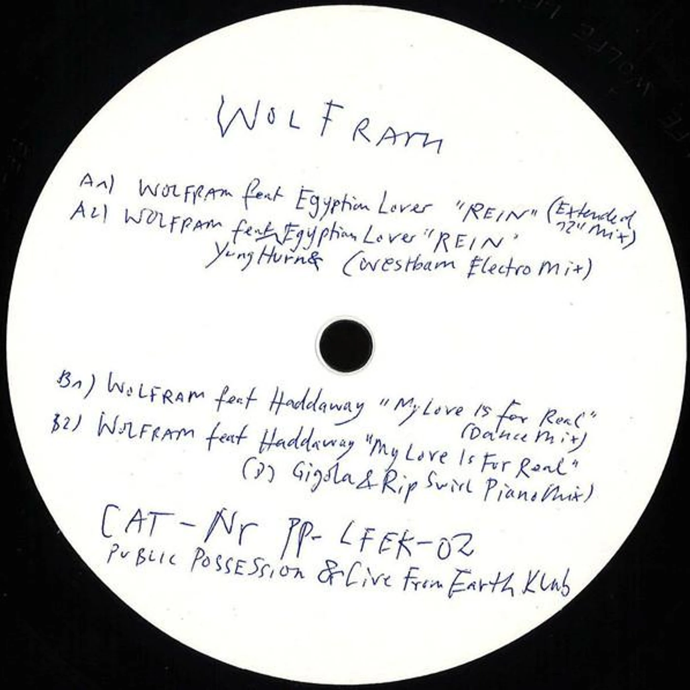 Wolfram Remix EP Vinyl Record