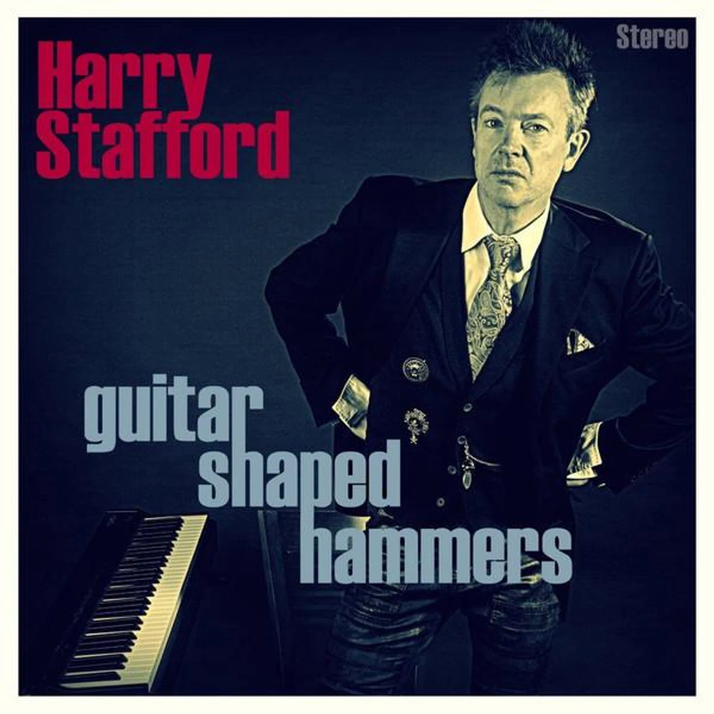Harry Stafford Guitar Shaped Hammers Vinyl Record