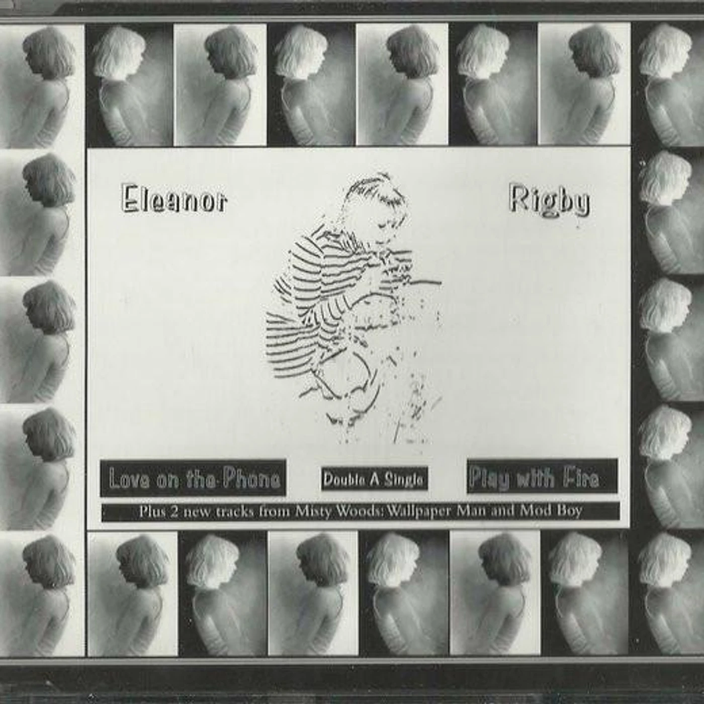 Eleanor Rigby LOVE ON THE PHONE/PLAY WITH FIRE Vinyl Record - Australia Release