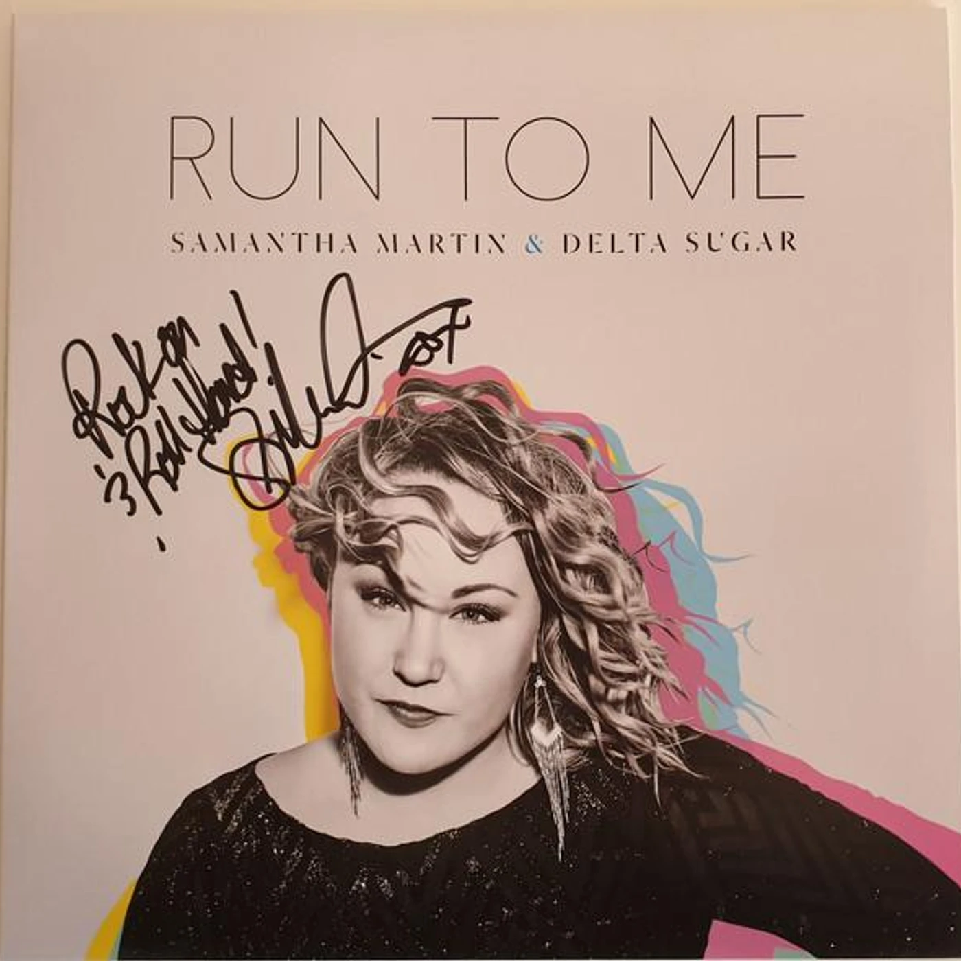 Samantha Martin & Delta Sugar RUN TO ME CD